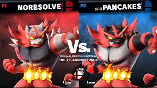 NoRezolve Incineroar Vs Pancakes Incineroar Losers Finals FSC Smash Invitational 1 [upl. by Adalbert452]