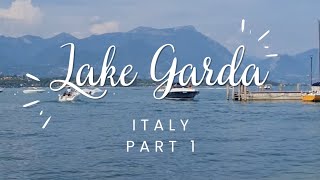 Relaxing walking near Lake Garda Italy visiting QC Terme Garda [upl. by Asiole]