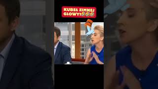 ScheuringWielgus i kubeł zimnej głowy 🤣🤣🤣 polityka polskapolityka humor lewica viralshorts [upl. by Fadas950]