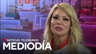 Marisol Terrazas está convencida de que llegará a la final de Top Chef VIP  Noticias Telemundo [upl. by Atsillac]