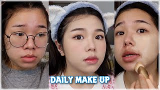 ENG Everyday Natural Make Up look  Sreynea ស្រីនា [upl. by Llednil109]