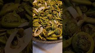 Fiddlehead Cooking Tips [upl. by Koy749]