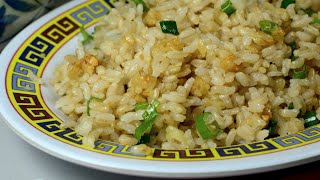 Garlic Fried Rice with Overkill Garlicky Flavor [upl. by Kemme]