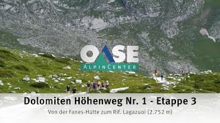 Dolomiten Höhenweg Nr 1  Etappe 3 [upl. by Adamik]