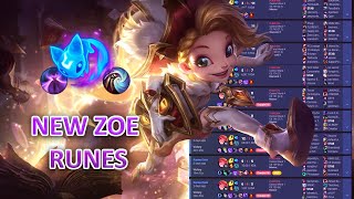 OUTDATED Guide To New Meta Zoe Runes  Zoe Guides [upl. by Nnylsia262]