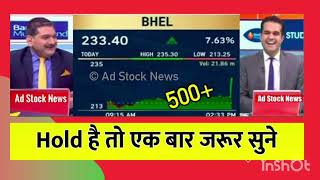 BHEL share latest news  BHEL share analysis  BHEL share expert view  BHEL mei kya kare investors [upl. by Cohn19]