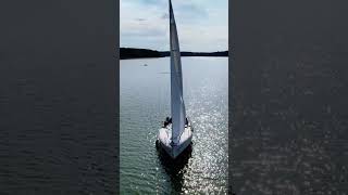 Sailing the Kashubian Lakes  Yacht amp Drone [upl. by Dlorah]