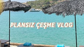 PLANSIZ Ã‡EÅME ALAÃ‡ATI VLOG  BEACH YEMEK EÄLENCE NELER YAÅADIK [upl. by Milicent]