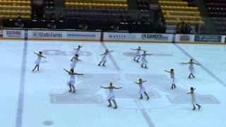 Adelaide Ice Magic  2011 Maplewood Synchro Classic Finals 1st place synchronized skating [upl. by Schou]