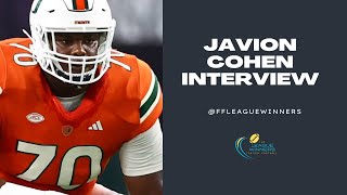 Javion Cohen Interview [upl. by Nyrehtac567]