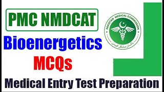 Bioenergetics MCQs For MDCAT Preparation  Biology MCQs  MDCAT In My Pocket  PMC National MDCAT [upl. by Nesral357]