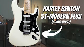 Harley Benton STModern Plus  Sound Demo no talking [upl. by Nerad]