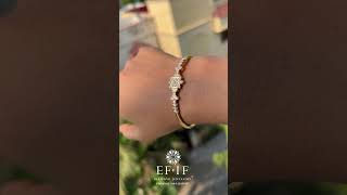 Love at first sight Get your hands on this close setting Diamond Bracelet diamondjewellery [upl. by Charlie]