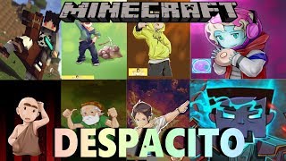 PARODI DESPACITO COVER VERSI YOUTUBERS MINECRAFT INDONESIA  ERPAN1140 ZENMATHO ANTO KEWER DLL [upl. by Blackington770]