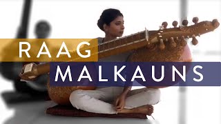 Raag Malkauns  Madhuvanti Pal  Rudra Veena [upl. by Ael630]