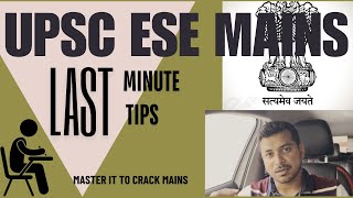 These tips will help you crack Engineering Services Mains exam [upl. by Enahpad]