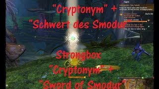 Guild Wars 2 HoT Schatulle Cryptonym  Schwert des Smodur  Sword of Smodur Strongbox [upl. by Thomey]