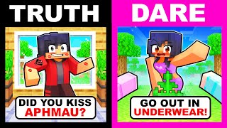 Minecraft but its TRUTH DARE or ELSE [upl. by Enitnatsnoc]