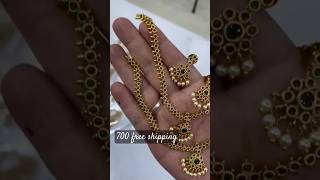 Vandhen vandhen meendum vandhenshorts shortsviral shortvideo shortfeed stonejewelry kundan [upl. by Larrabee4]