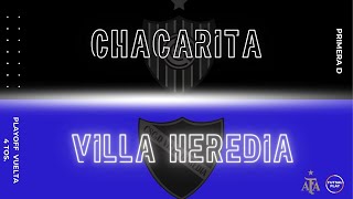 Chacarita vs Villa Heredia  PLAYOFF VUELTA 4 TOS AFA PRIMERA D 2024 [upl. by Donielle980]