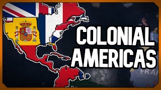 Colonial Americas in WW2 HOI4 115 AI Timelapse [upl. by Aicnerolf945]