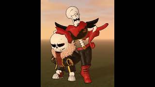 Undertale Last Corridor Fell papyrus sneak peek [upl. by Madel831]