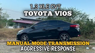 MANUAL MODE TRANSMISSION GEAR  TOYOTA VIOS 13 XLE CVT [upl. by Eluk201]