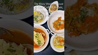 The Ritzy Weekend Feast  The Cobalt Room The RitzCarlton Kuala Lumpur No Pork No Lard [upl. by Jakob]