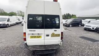 GX54EZF  2005 Ford Transit 350EL High Roof 24TDI 115PS Jumbo DRW [upl. by Burtie]