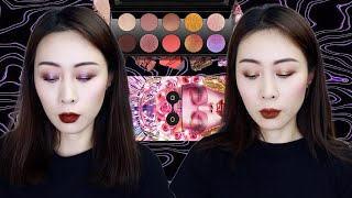 【Pat McGrath】Mothership IX Huetopian Dream2款妆容分享，试色对比评测｜2 Looks Comparisonsamp Swatches [upl. by Katya]