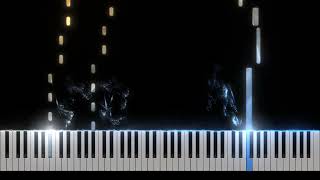 Wormhole To Somewhere F 777 Run 3 OST Piano Tutorial Nivek Piano [upl. by Nnaeel]