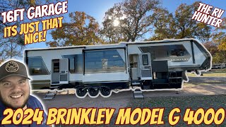 2024 Brinkley Model G 4000  Luxury 5th Wheel Toy Haulers [upl. by Aneloaup482]