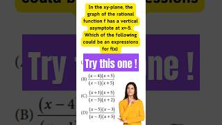 AP Precalculus Prep Vertical Asymptotes and Holes apprecalculus math prep [upl. by Amalburga]