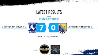 Gillingham Town FC 7 x 0 Lenham Wanderers FC [upl. by Ahsenra]