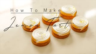 Lemon Meringue Tartlets  레몬 머랭 타르트 I On The Table [upl. by Laen]