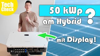 Sungrow SH25T Hybrid Wechselrichter vorgestellt Die Zukunft der Hybridwechselrichter [upl. by Xanthus]