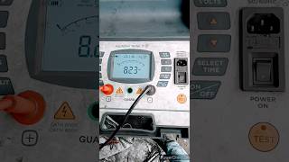 HT Motor insulation test by HT megger shorts electrical youtubeshorts motor electricianustaad [upl. by Elinnet769]