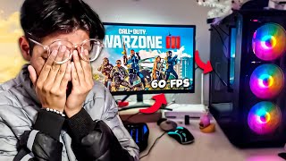 JUGUE WARZONE a 60 FPS por PRIMERA VEZ😭 ARME NUEVA PC [upl. by Silvestro558]