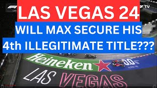 LAS VEGAS 2024 PREVIEW  WILL MAX GET HIS 4th FAKE TITLE lasvegasgp lewishamilton [upl. by Jentoft]