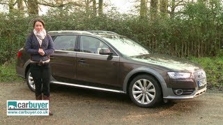 Audi A4 Allroad estate 2013 review  CarBuyer [upl. by Adnara]