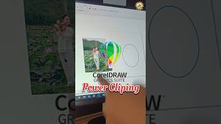 🧐Photo Inside Shape Design in CorelDRAW  CorelDRAW Viral Trick coreldrawtutorial [upl. by Deron]