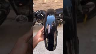 Metal mudguard available viralvideos modifiedbikes shortvideos splendor [upl. by Oraneg818]