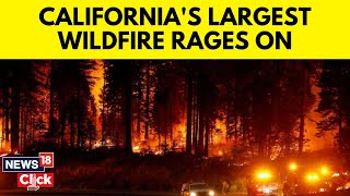 FastMoving California Wildfire Destroys Homes And Burns At Least 100 Acres  US News  N18G [upl. by Yeroc988]