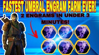 BEST UMBRAL ENGRAM FARM  Destiny 2 [upl. by Hallette933]