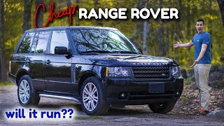 I Bought a 90k Range Rover for ONLY 2000 Can we fix it [upl. by Kaela]