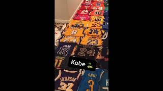 Jersey collection🔥🔥 jerseys sports basketball fypage fyp viral [upl. by Kilam]