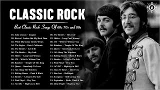 Classic Rock Playlist 60s 70s and 80s  Rock Mixture Of The Old Years 🎸🎸 [upl. by Grace]