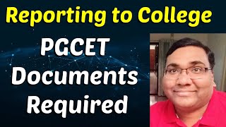 Pgcet 2024 documents requiredPGCET updates 2024PGCET document verification 2024Karnataka Pgcet [upl. by Trudey382]