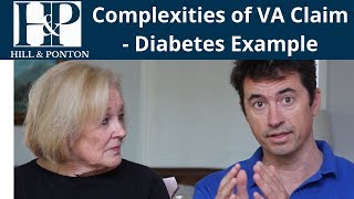 We Explain Complicated VA Claims and Appeals  Diabetes Examples [upl. by Allegra]