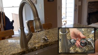 How to Fix a Leaky Kitchen Faucet featuring Delta Leland SingleHandle Faucet model 9178ARDST [upl. by Bert]